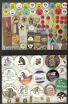 1890’s-2000’s Horse Racing Pinback Button, Ribbons, Lapel Pins, Keychains, Memorabilia and Medallions (333 Items)