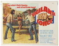 1976 Vigilante Force Kris Kristofferson Jan Michael Vincent Half Sheet (22" x 28") Movie Poster