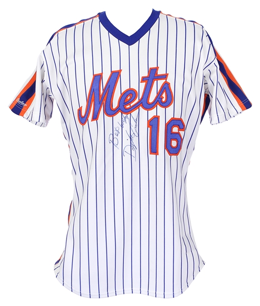 1989 Dwight Gooden New York Mets Signed Home Jersey (JSA/Beckett Authentic)