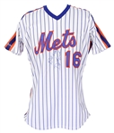 1989 Dwight Gooden New York Mets Signed Home Jersey (JSA/Beckett Authentic)