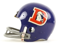1979 Jim Turner Denver Broncos Game Worn Helmet (MEARS LOA)