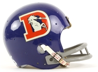 1979 Jim Turner Denver Broncos Game Worn Helmet (MEARS LOA)