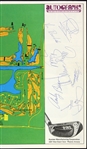 1977 Jackie Gleason Inverrary Classic Signed Program *JSA Full Letter*