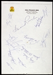 1960s-1980s LPGA / PGA Golfers Signed Best Western Stationary *JSA Full Letter*