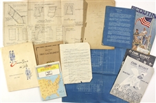 1920s-1960s Voting and Military Memorabilia (Lot of 12)