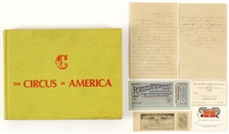 1920s-1960s Ringling Bros and Barnum & Bailey Circus Tickets Stubs, Passes and more 