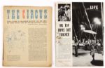 1950s Life & Fortune Magazine Circus Articles - Lot of 2