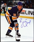 1988-1997 Brett Hull St. Louis Blues Signed 8x 10 Photo (JSA)