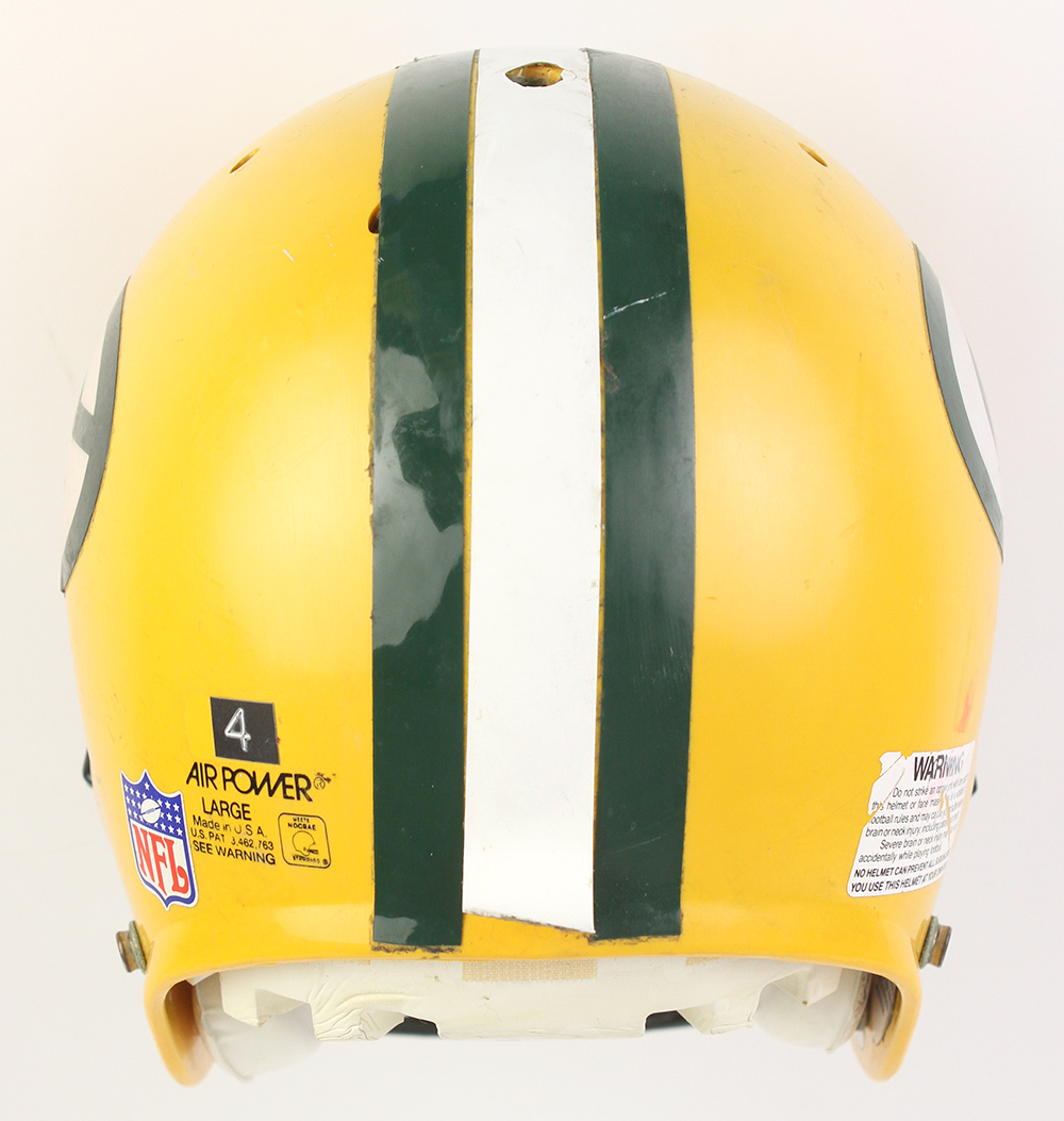 Maillot Green Bay Packers Mitchell & Ness 1993 – Brett Favre, Modèle Mesh Crew, Taille L Homme – Occasion, Origine Chine