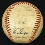 1960s Boston Red Sox Team Signed Baseball