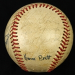 1960s Boston Red Sox Team Signed Baseball