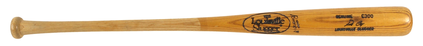 1983-85 Ron Cey Chicago Cubs Louisville Slugger Professional Model Bat (MEARS LOA)