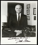 1921-2016 John Glenn Signed 8"x 10" B&W Photo (JSA)