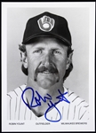 1974-1993 Robin Yount Milwaukee Brewers Signed 5"x 7" B&W Photo (JSA)