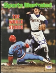 1982 Robin Yount Milwaukee Brewers Signed Sports Illustrated (PSA/DNA)