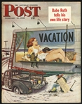 1948 "Babe Ruth Tells His Own Life Story" Post Magazine 
