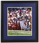1978-1992 Paul Molitor Milwaukee Brewers Signed 24"x 27" Framed Photo (JSA)