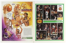 1980s-1990s Milwaukee Bucks, Chicago Bulls Posters and more (Lot of 24)
