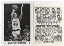 1980s-1990s Milwaukee Bucks, Chicago Bulls Posters and more (Lot of 24)