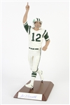 1992 Joe Namath New York Jets Signed 13" Salvino Statue (JSA)