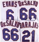 1987-2010 New York Mets Game Worn / Issued Jersey Collection - Lot of 9 w/ Mark Carreon, Todd Hundley, Francisco Rodriguez, Fernando Tatis & More (MEARS LOA)