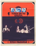 1968 Cream Atco Records 18"x 22" Promo Poster