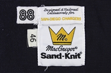 1988 Vencie Glenn San Diego Chargers Home Jersey w/ Long Sleeves & Custom Hand Warmer (MEARS LOA) Restored Nameplate