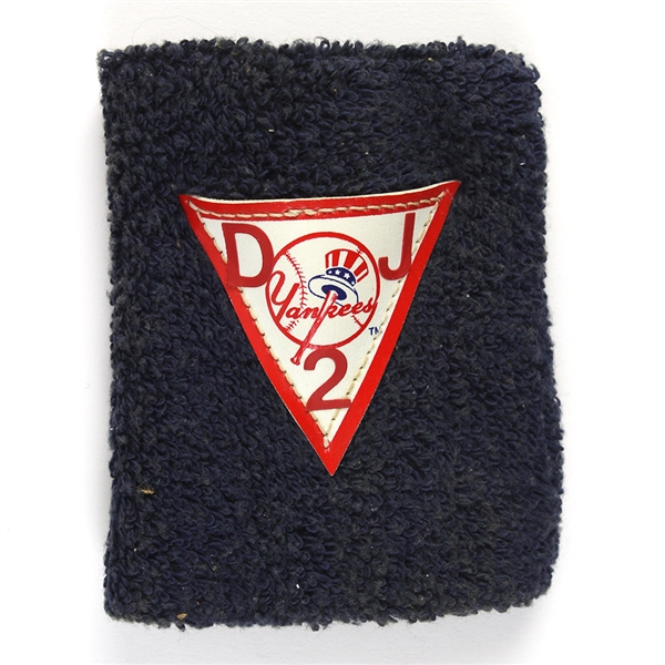 1996 Circa Derek Jeter New York Yankees Game Worn Wristband (MEARS LOA)