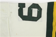 1962-63 circa Jerry Kramer Green Bay Packers Game Worn Road Jersey (MEARS A9/Jerry Kramer Letter)