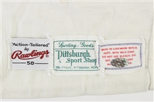 1962-63 John Reger Pittsburgh Steelers Game Worn Road Jersey (MEARS A10/Steelers COA)