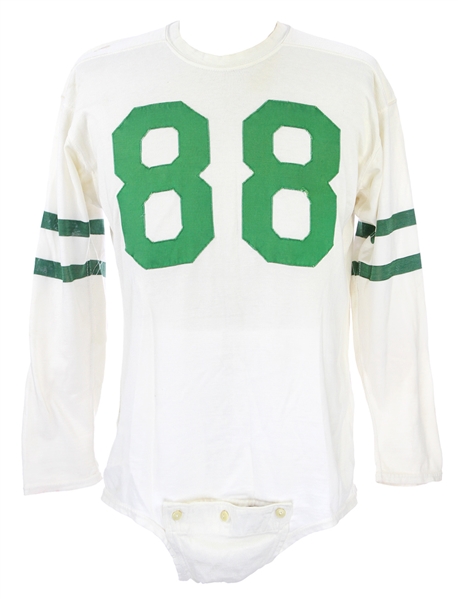 1952-53 John Zilly/Bob Hudson Philadelphia Eagles Game Worn Road Jersey (MEARS LOA)