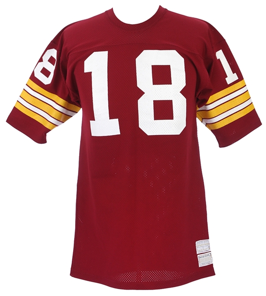 1971-73 Sam Wyche Washington Redskins Home Jersey (MEARS LOA)