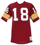 1971-73 Sam Wyche Washington Redskins Home Jersey (MEARS LOA)