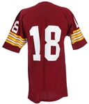 1971-73 Sam Wyche Washington Redskins Home Jersey (MEARS LOA)