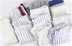 1980-2005 Game Worn Baseball Pants Including Sammy Sosa Baltimore Orioles, Jose DeLeon Chicago White Sox, Mike Cubbage New York Mets, and More (Lot of 12) (MEARS LOA)