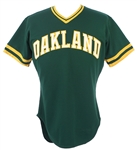 1984 Ray Burris Oakland Athletics Game Worn Alternate Jersey (MEARS LOA)