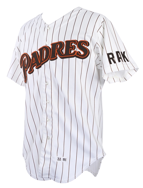 1985 Ozzie Virgil San Diego Padres Game Worn Home Jersey (MEARS LOA)