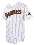 1985 Ozzie Virgil San Diego Padres Game Worn Home Jersey (MEARS LOA)