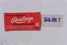 1981 Rube Walker New York Mets Game Worn Road Jersey (MEARS LOA)