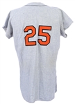 1970 Moe Drabowsky Baltimore Orioles Game Worn Road Jersey (MEARS A7.5)