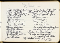 1972 Lyle Waggoner It's Your Bet Signed Guest Book (Lyle Waggoner Collection)(JSA)