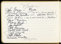 1972 Lyle Waggoner It's Your Bet Signed Guest Book (Lyle Waggoner Collection)(JSA)