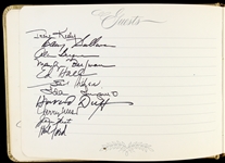1972 Lyle Waggoner It's Your Bet Signed Guest Book (Lyle Waggoner Collection)(JSA)
