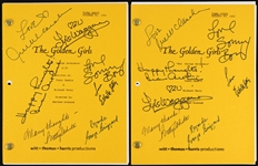 1990 The Golden Girls Cast-Signed Scripts (Lyle Waggoner Collection)(JSA)