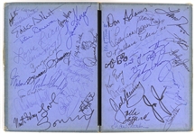 1968 Lyle Waggoner The Carol Burnett Show Multi-Signed Script Cover (Lyle Waggoner Collection)(JSA)