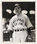 1934 Max Carey Brooklyn Dodgers Original 8"x 10" Photo