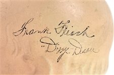 1937 Dizzy Dean Frankie Frisch St. Louis Cardinals Signed 14 Doll (JSA) 