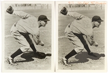 1933-1942 Lynwood Rowe Detroit Tigers Original 5"x 7" Photos