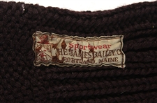 1920's SP James Bailey Sportswear Portland Maine Football Sweater 