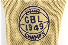1949 GBL Champs Wm. Westland Athletic Equipment Quincy Mass Basketball Sweater